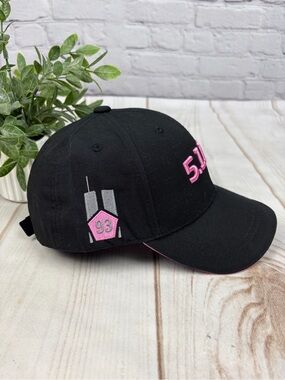NEW 5.11 Tactical Limited Edition 9/11 ‘Never Forget’ Baseball Cap Black/Pink OS